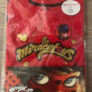 Miraculous Girls’ Dress Ladybug Red Size 6